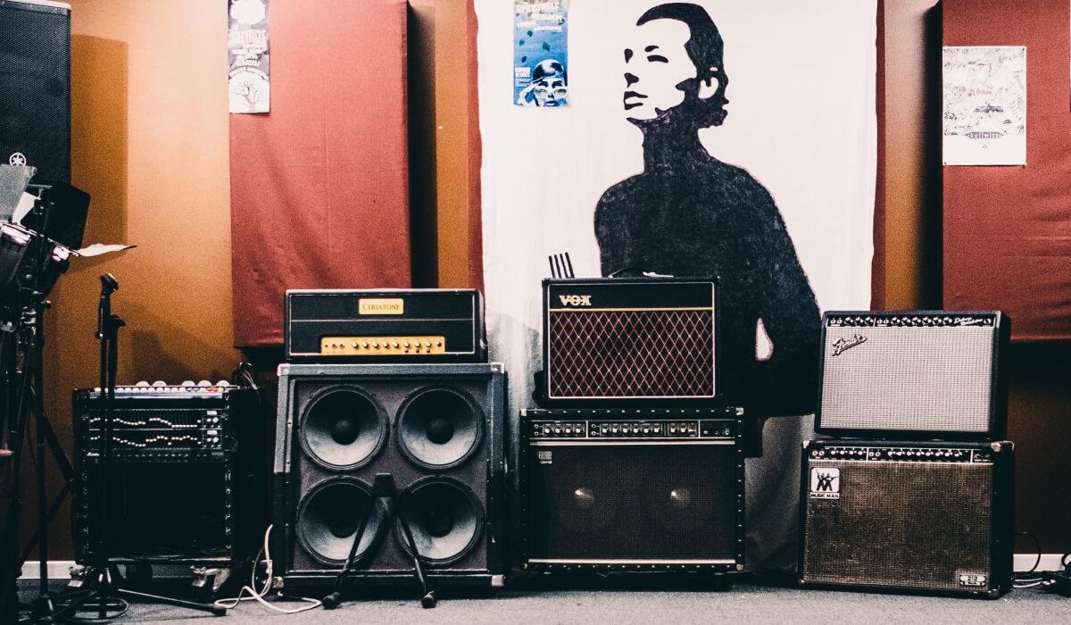 In the Studio for our new album